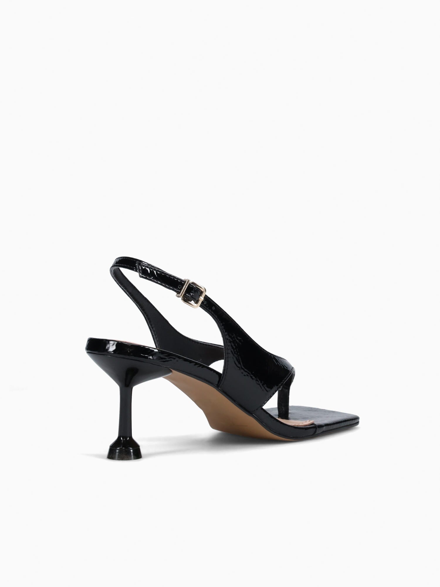Tosha Preto Verniz Gloss Veg Black / 5 / M