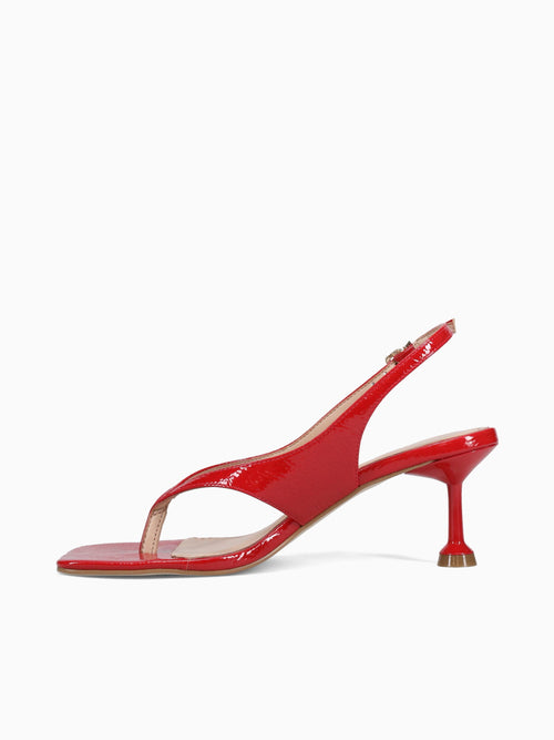 Tosha Scarlet Verniz Gloss Veg Red / 5 / M