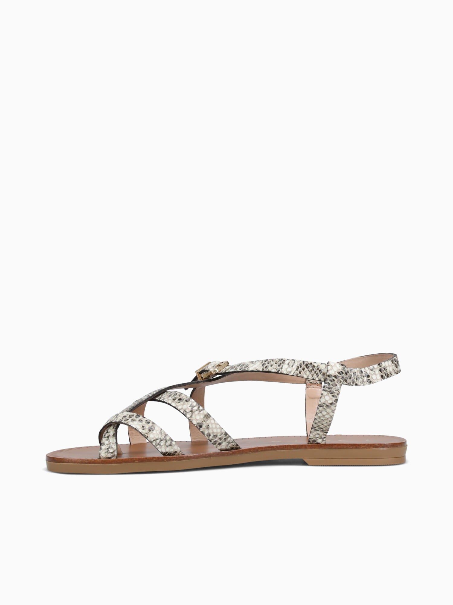 Trini Off White Snake Exotic Off White / 5 / M