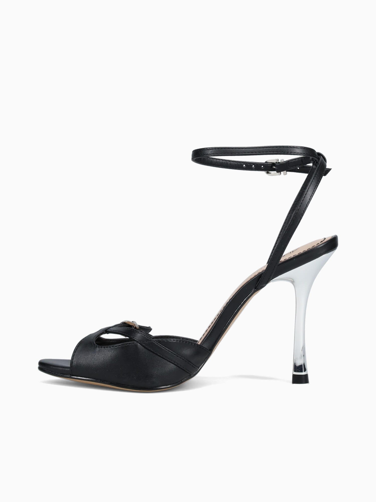 Wilfreda Preto Nickel vitelo pu Black / 5 / M