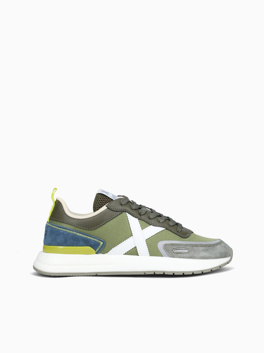 Speed Green White suede Mesh Green / 40 / M