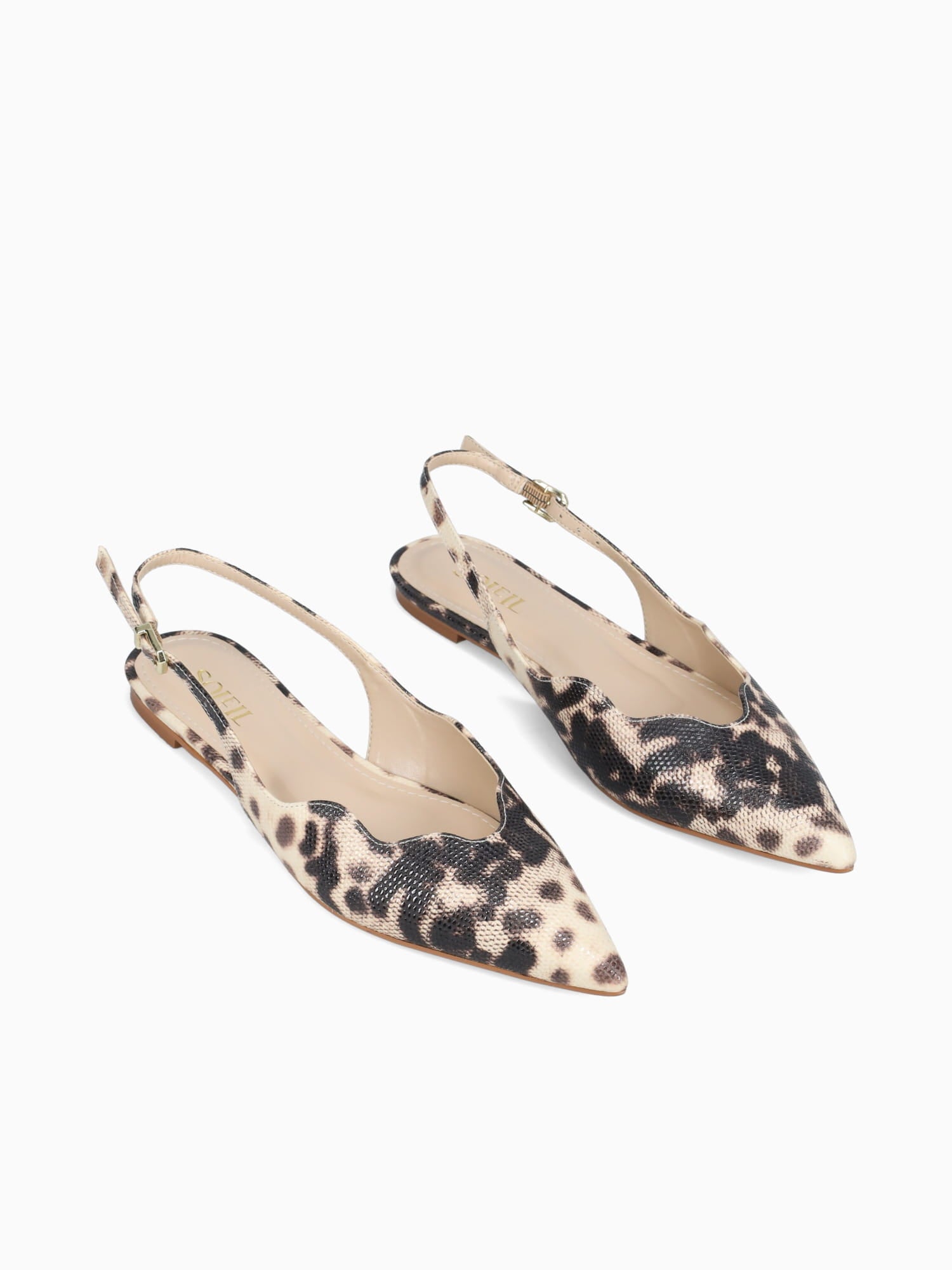 Aidana Off Brown iguana Off White / 5 / M