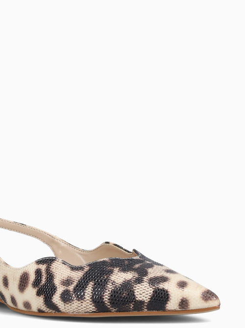 Aidana Off Brown iguana Off White / 5 / M