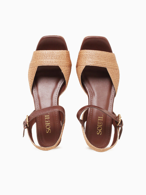 Ailani Chestnut Java bordado Torino