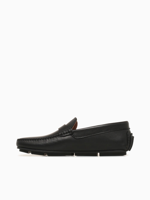Tazio  Black Leather Black / 7 / M