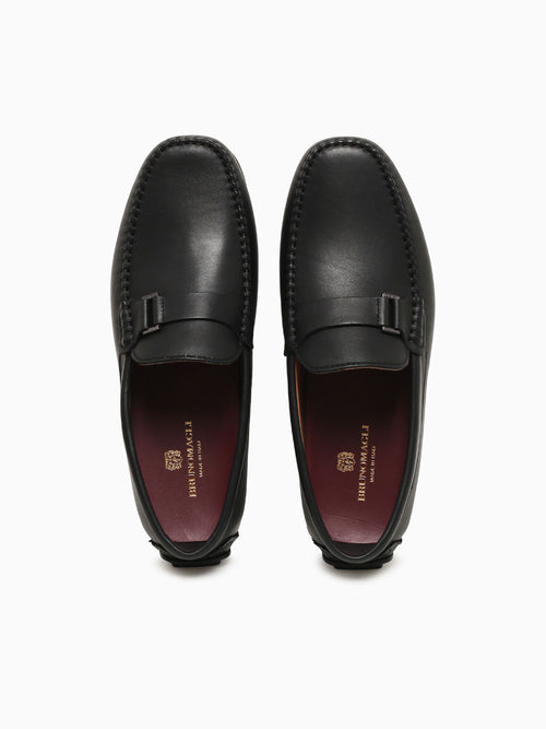 Tazio  Black Leather Black / 7 / M