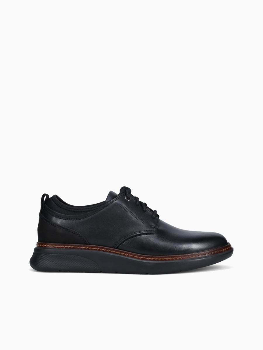 Rafael Lace Up Black Leather Black / 7 / M