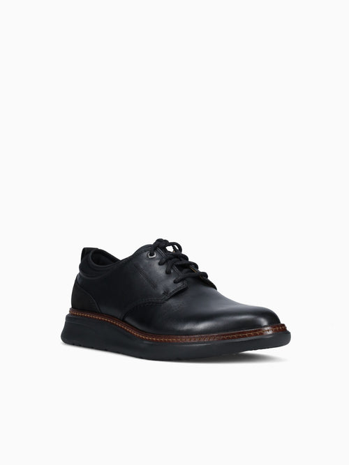 Rafael Lace Up Black Leather Black / 7 / M