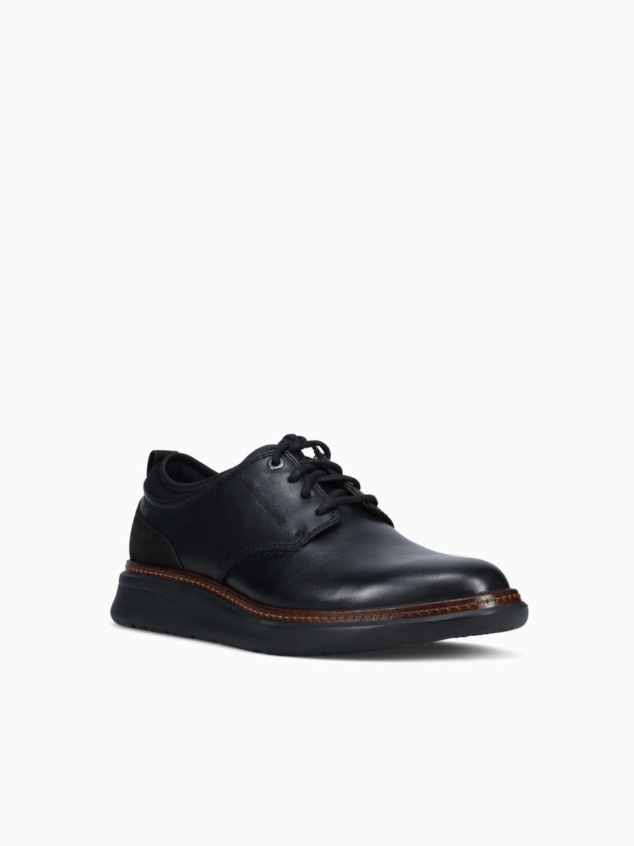 Rafael Lace Up Black Leather Black / 7 / M
