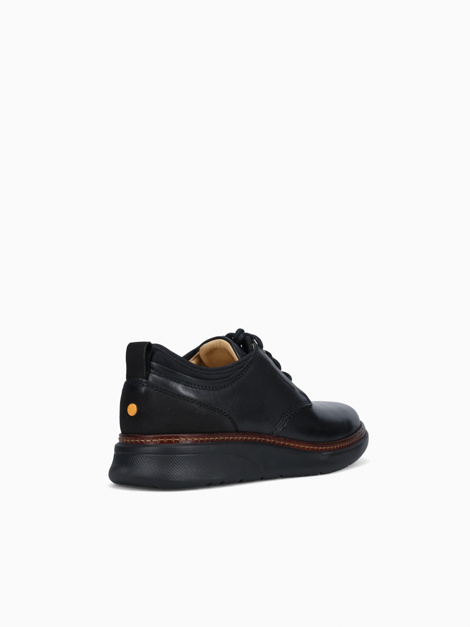 Rafael Lace Up Black Leather Black / 7 / M
