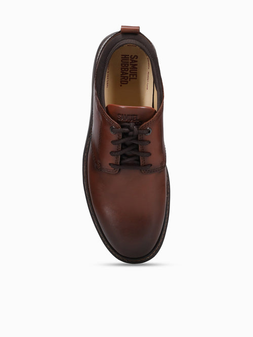Rafael Lace Up Cognac Leather Cognac / 7 / M