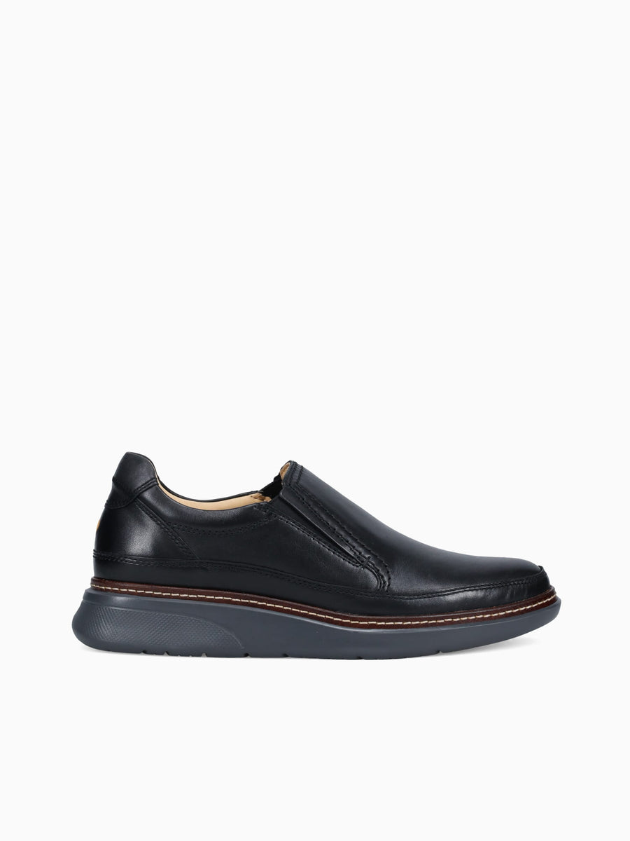 Rafael Slip On Black Leather Black / 7 / M