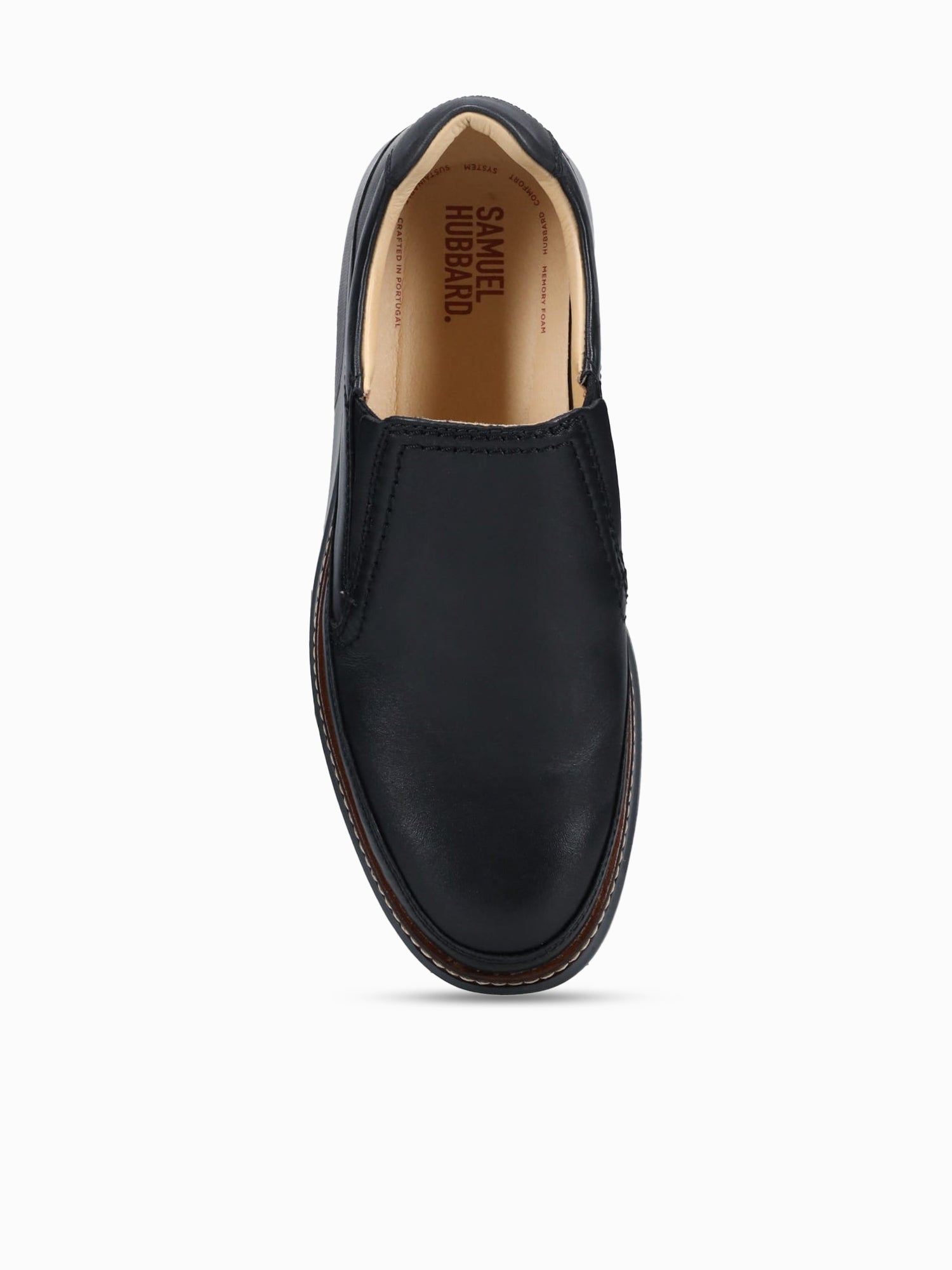 Rafael Slip On Black Leather Black / 7 / M