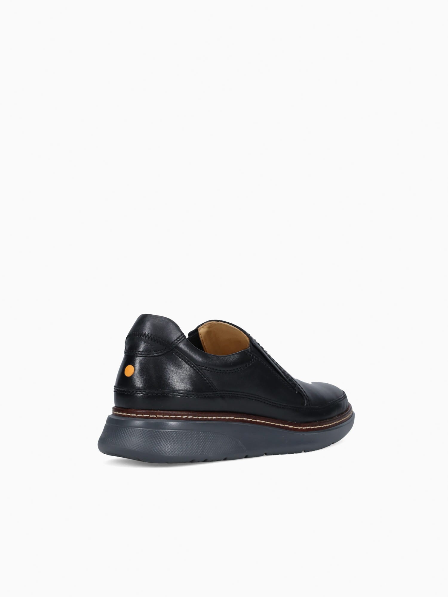Rafael Slip On Black Leather Black / 7 / M