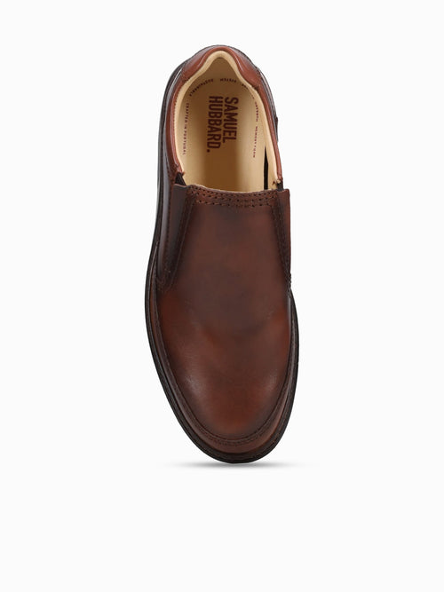 Rafael Slip On Cognac Leather Cognac / 7 / M