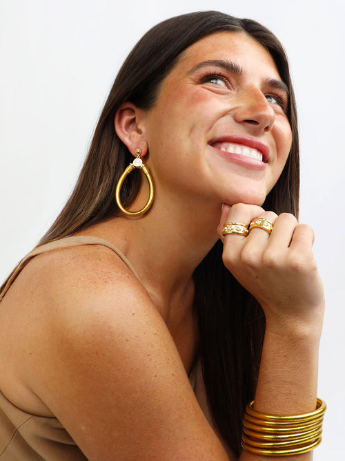 Gold All Weather Earrings Gold