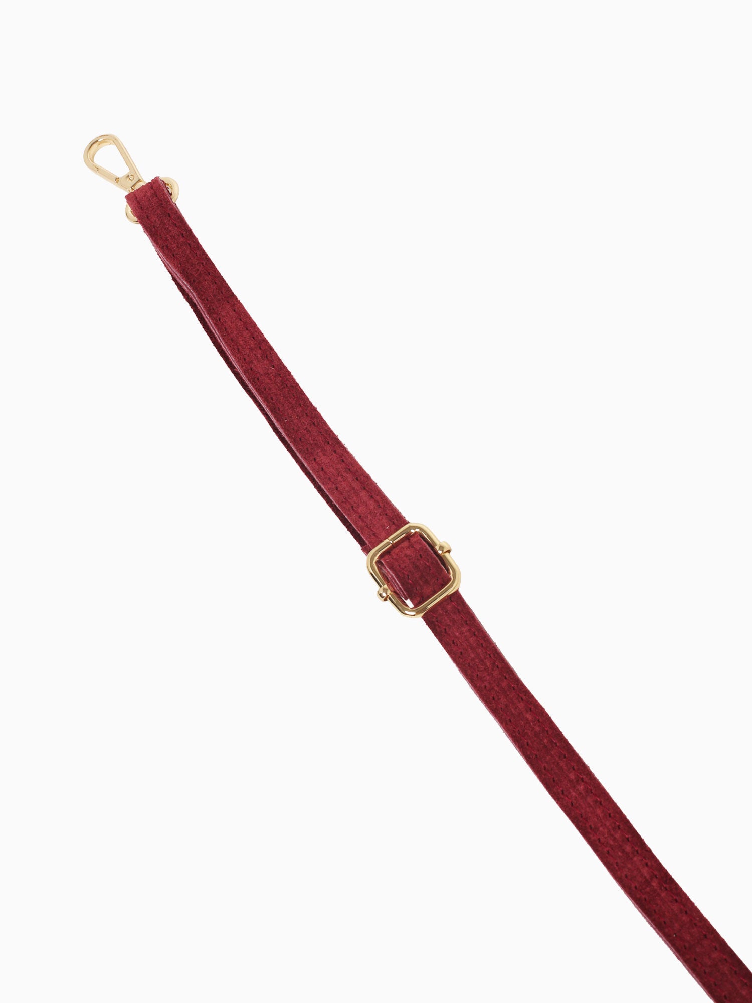 Jolene Red Suede Gold