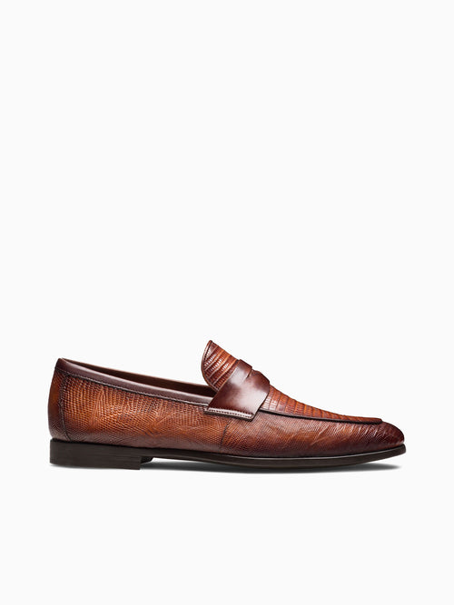 Vicente Ii Cognac Lizard Cognac / 7 / M