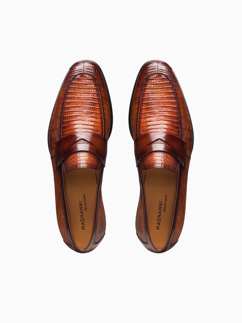 Vicente Ii Cognac Lizard Cognac / 7 / M