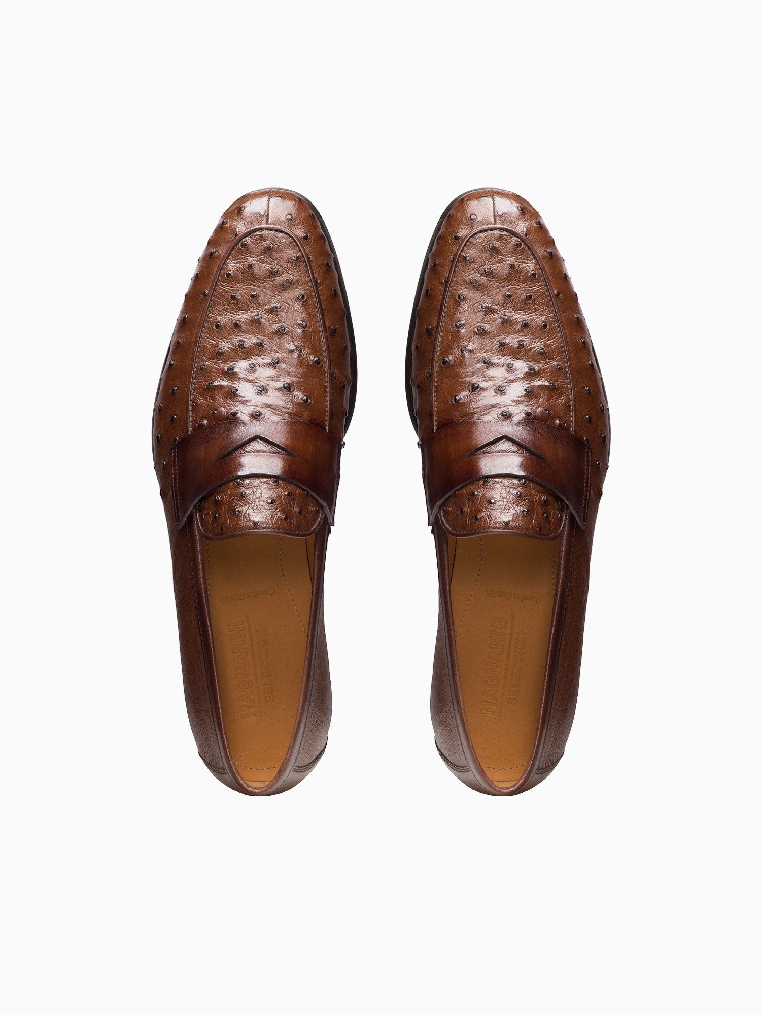 Viggo Tabaco Ostrich Brown / 7 / M