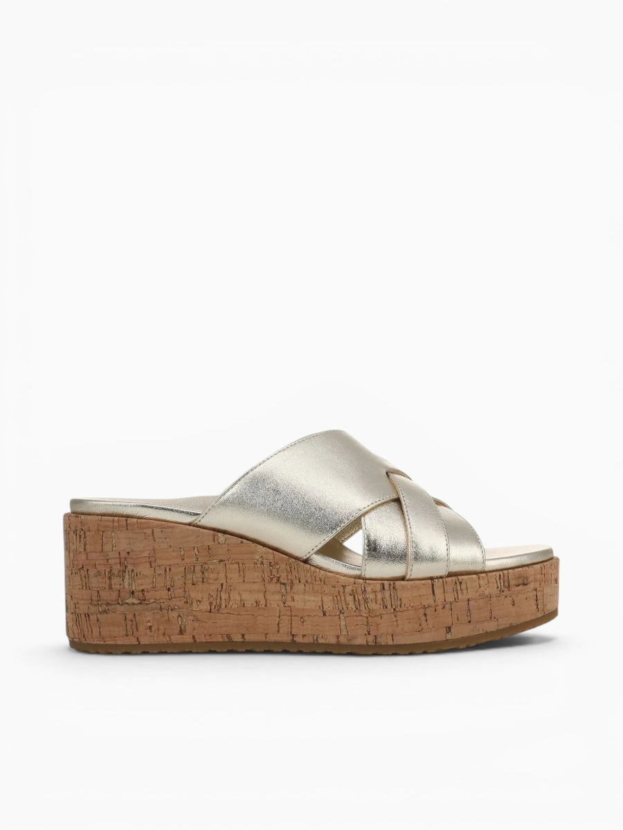 Dawn Gold Leather Gold / 5 / M