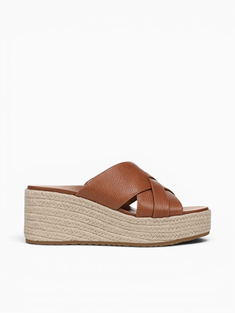 Dawn Tan Leather Gold / 5 / M