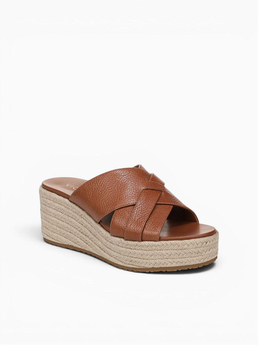 Dawn Tan Leather Gold / 5 / M