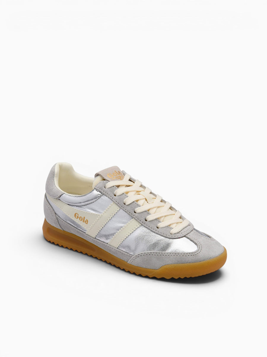 Firefly Metallic Silver Offwhite sde Fab Silver / 5 / M