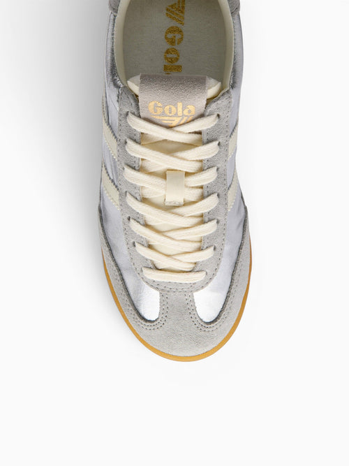 Firefly Metallic Silver Offwhite sde Fab Silver / 5 / M