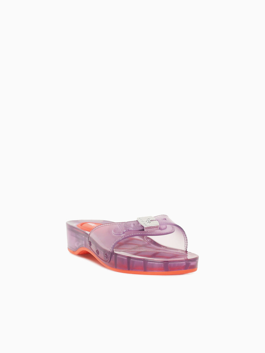Pescura Heel+scholl Clear Lilac Jelly Purple / 5 / M