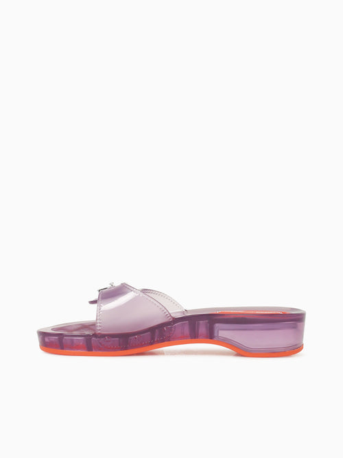Pescura Heel+scholl Clear Lilac Jelly Purple / 5 / M