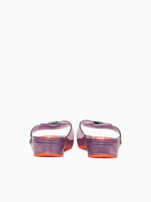 Pescura Heel+scholl Clear Lilac Jelly Purple / 5 / M