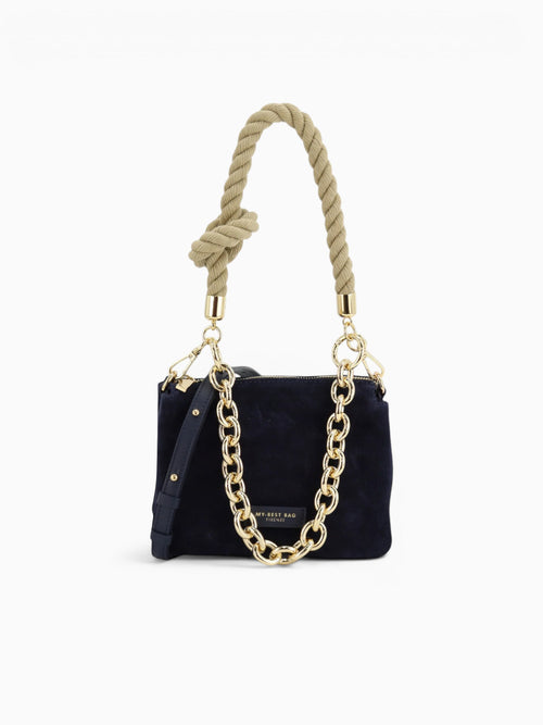 Reflex Shoulder Bag Blu Notte Blue
