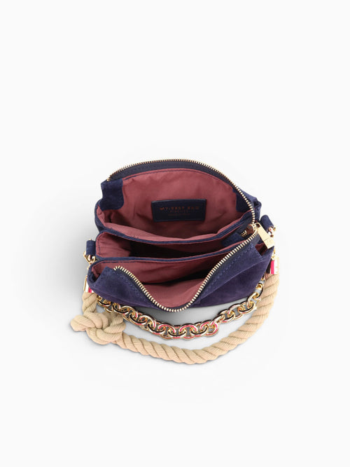 Reflex Shoulder Bag Blu Notte Blue