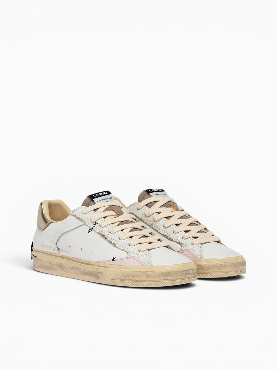 Distressed 29070pp8 10 wht Lt.gold le White / 36 / M