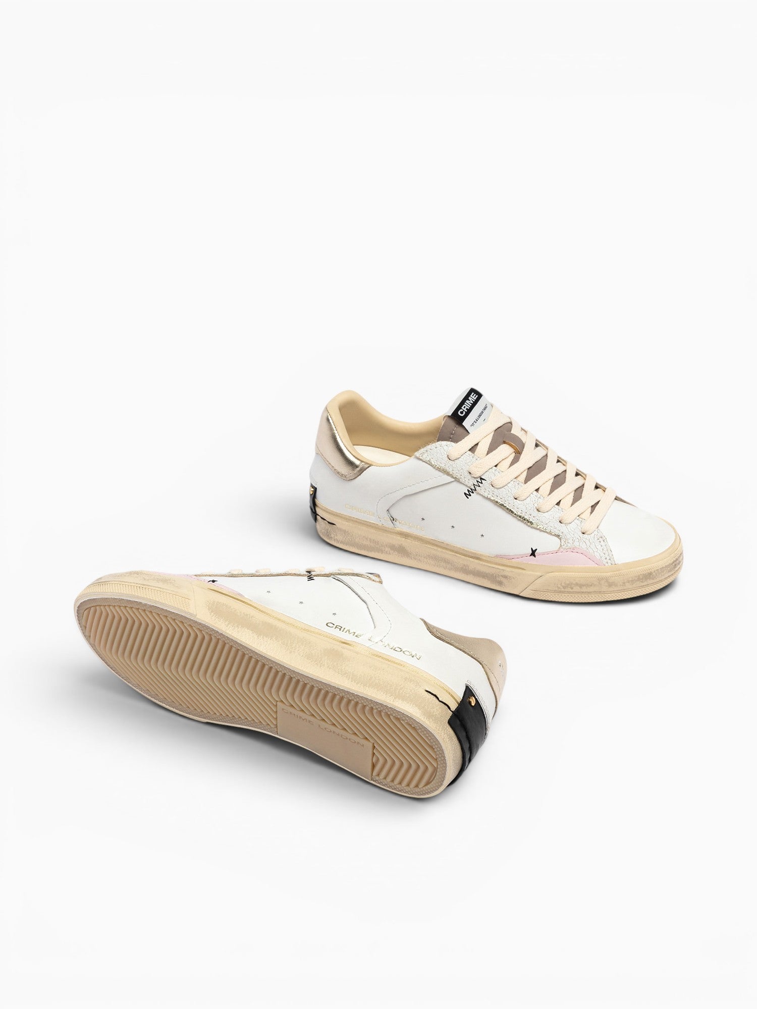Distressed 29070pp8 10 wht Lt.gold le White / 36 / M