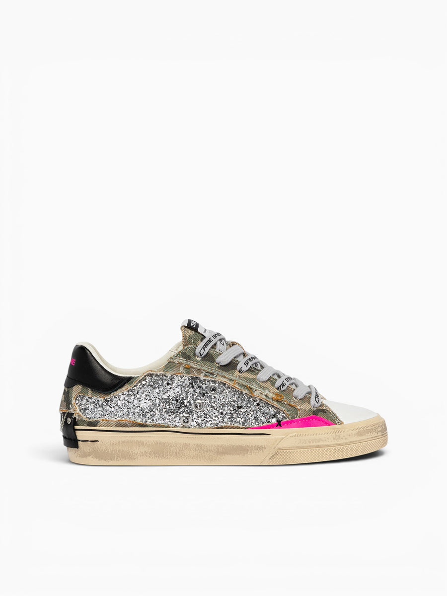 Distressed 29073pp8 68 slv Camo Blk l Silver / 36 / M