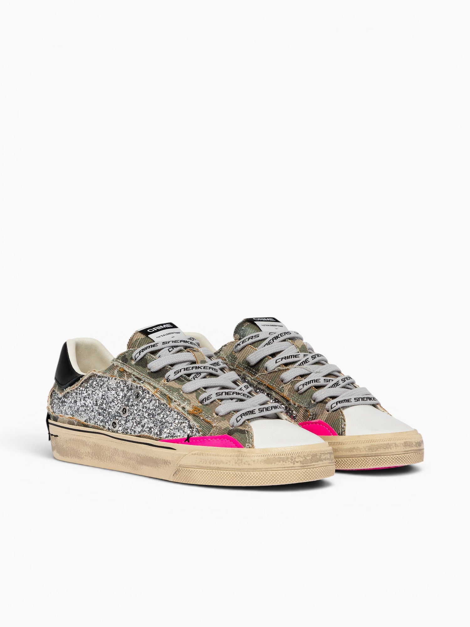 Distressed 29073pp8 68 slv Camo Blk l Silver / 36 / M