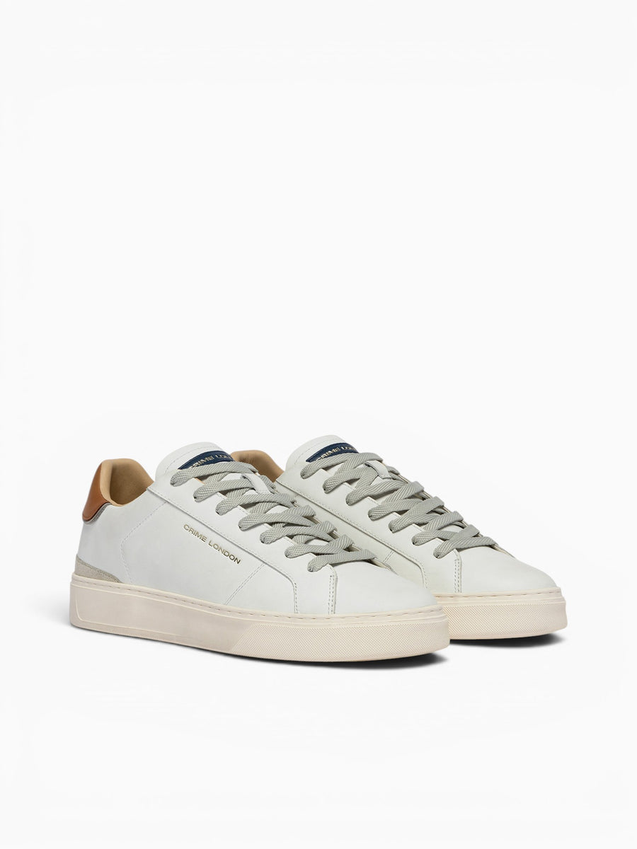 Blade 19704pp8 10 white Tan leather White / 41 / M