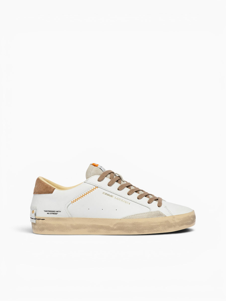 Distressed 19002pp8 10 white Nut lea White / 41 / M