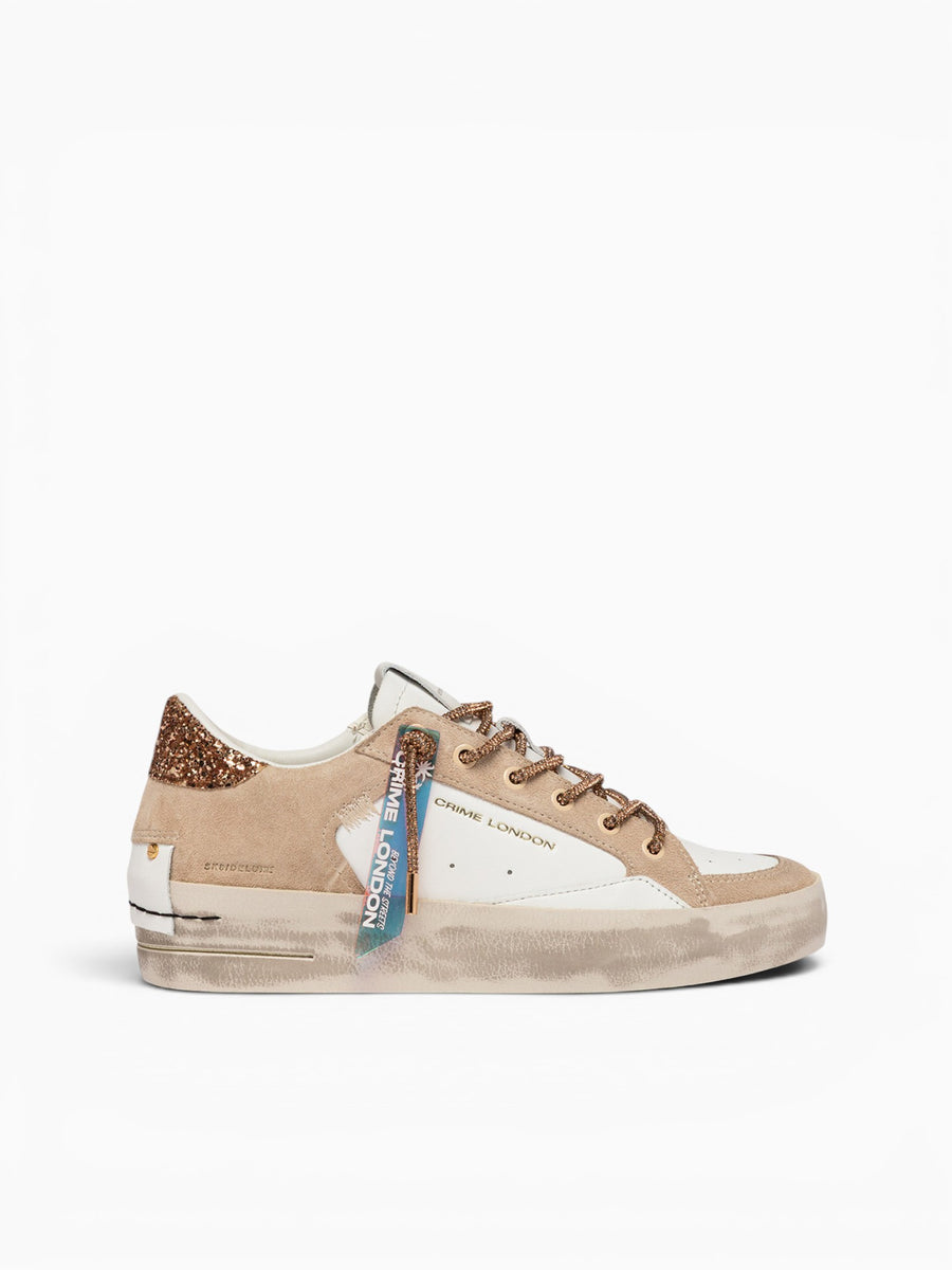 Sk8 Deluxe 29154pp8 15 beige Wht Gld sde Beige / 36 / M