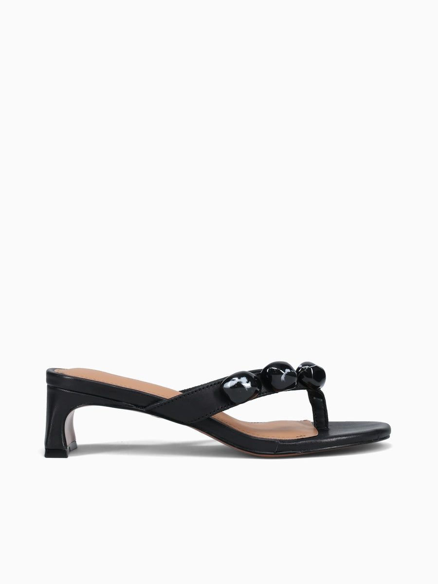 Alaia Black Leather Black / 5 / M