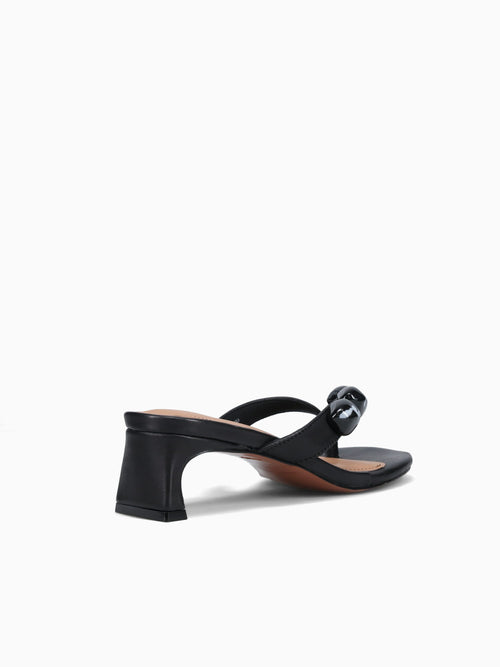 Alaia Black Leather Black / 5 / M