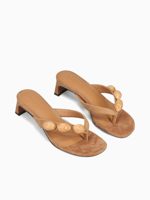 Alaine Cognac Suede Cognac / 5 / M