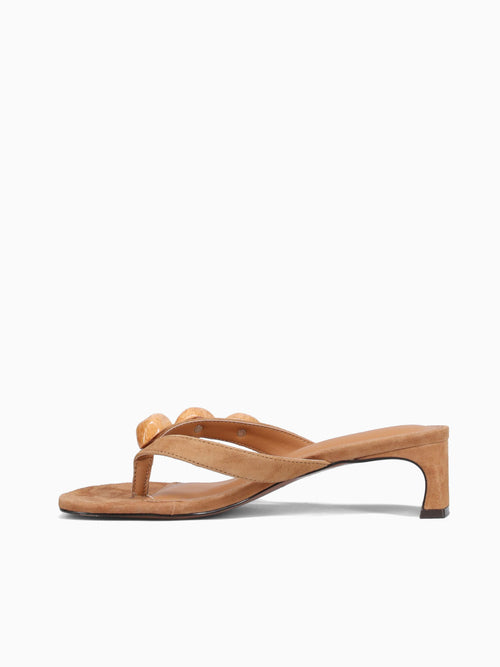 Alaine Cognac Suede Cognac / 5 / M