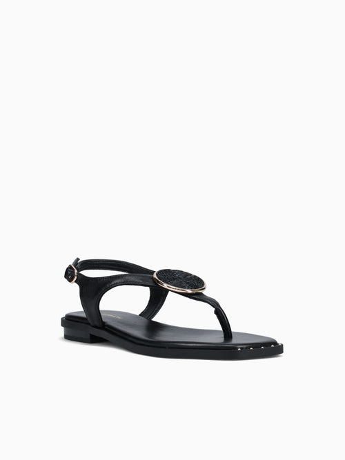 Siren Negro Leather Black / 36 / M
