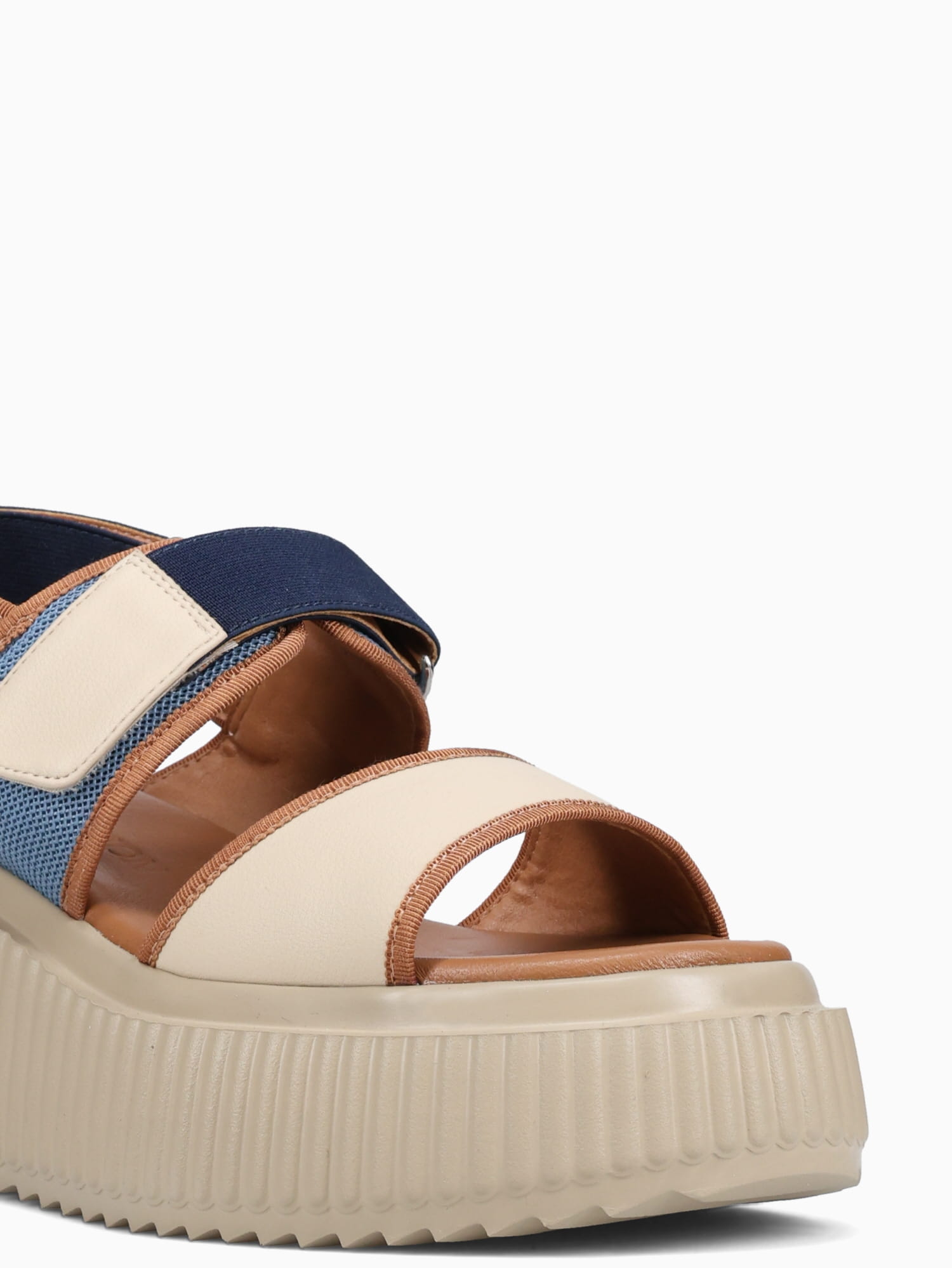 Sunny Beige Tan Azul leather Fabric Beige / 36 / M
