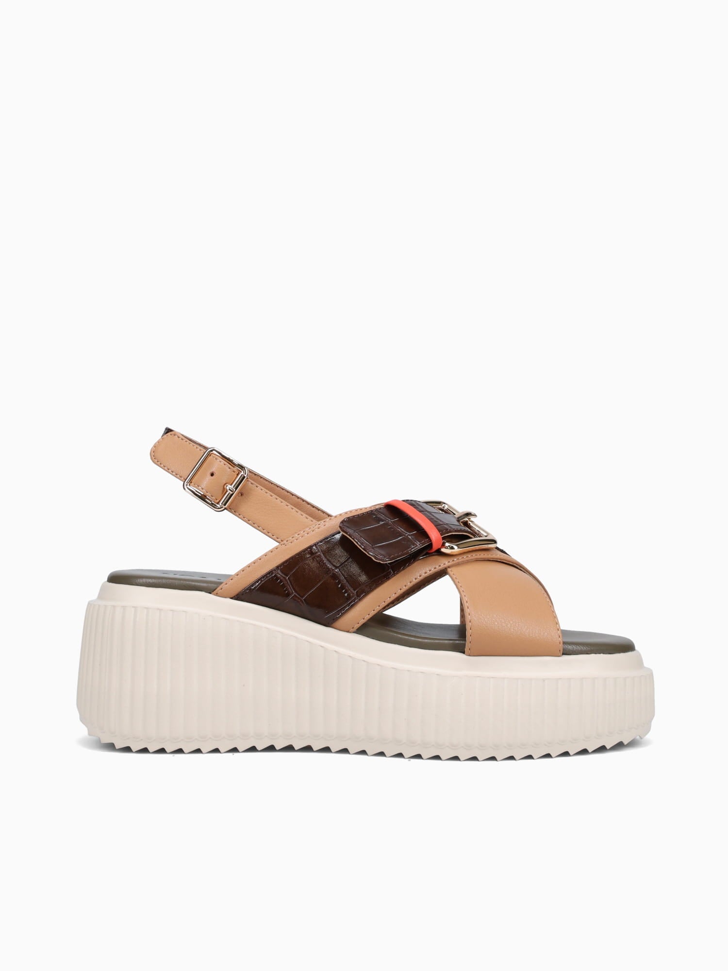 Lagoon Tan Marron leather Tan / 36 / M