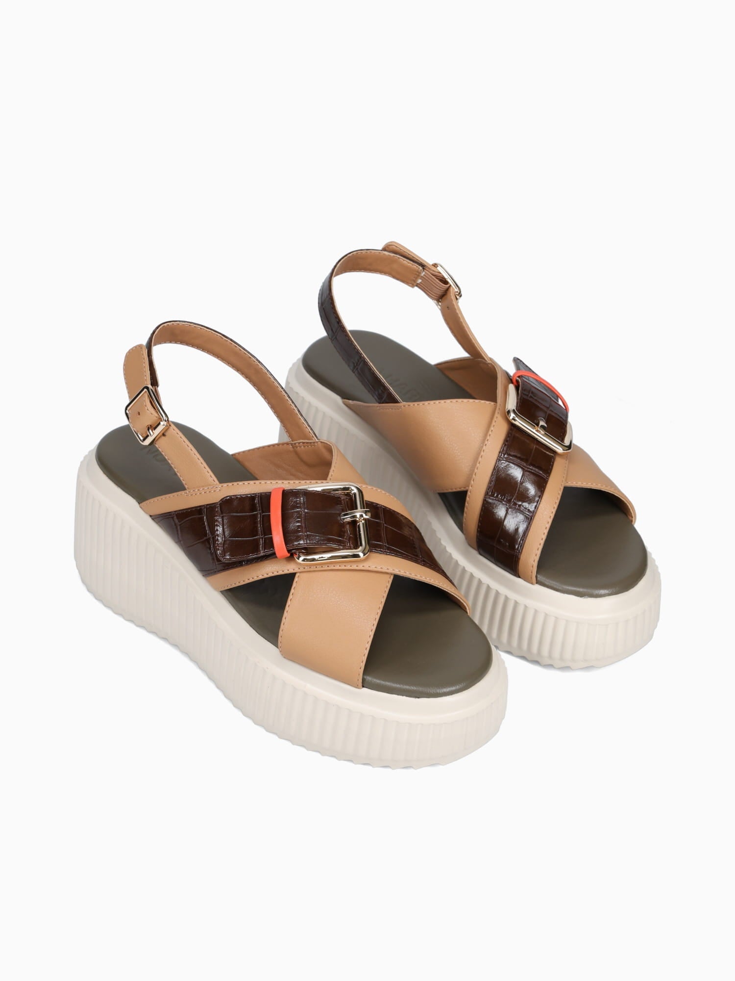 Lagoon Tan Marron leather Tan / 36 / M