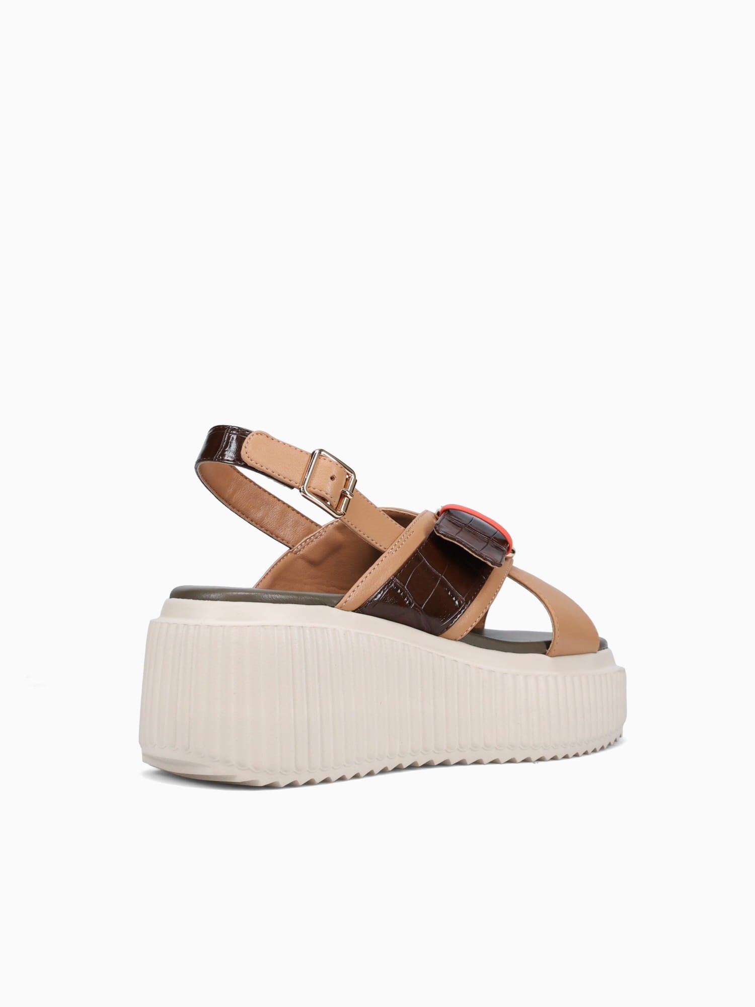 Lagoon Tan Marron leather Tan / 36 / M
